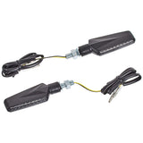 KIJIMA 219-5178 LED TURN Signal Lamp, Trx Type, Sequential, Black Body, Smoke Lens