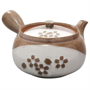 Ichiku Mino Ware Teapot, Powdered Cherry Blossom, Made in Japan, 10.2 fl oz (320 ml)