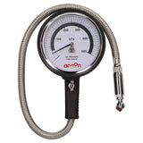 Amon 8820 Air Gauge, Premium Grade, Gauge Diameter 3.1 Inches (78.5 mm), SHOCKPROOF HARD Case Included