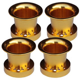 [504] CR Small Body Short Funnel, Gold, Set of 4, Cab-Stfnl01-GLDX4, CAB-STFNL01-GLDX4