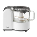 Yamazen MFC-G501(W) Food Processor 4-in-1 (Chop/Mix/Grate/Knead), Maximum Cooking Capacity 17.6 oz (500 g), Easy Operation, Mixer, Electric Grater, Compact Storage, White