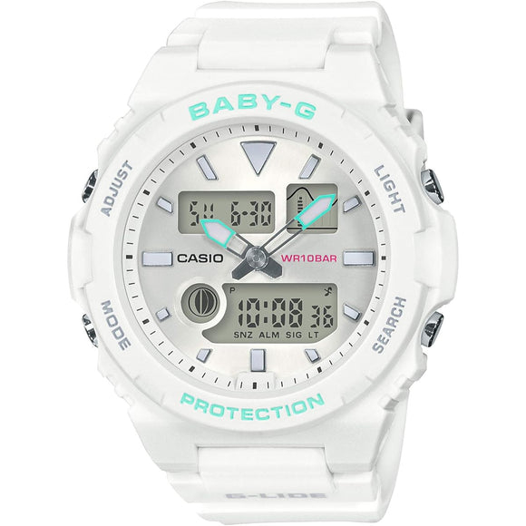 [Casio] Babygie Watch G-LIDE BAX-100-7AJF Women's White