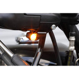 KIJIMA HD-01198 Motorcycle Parts Turn Signal Set, Nano Mirror Bolt Mount, SportSter ('14-)