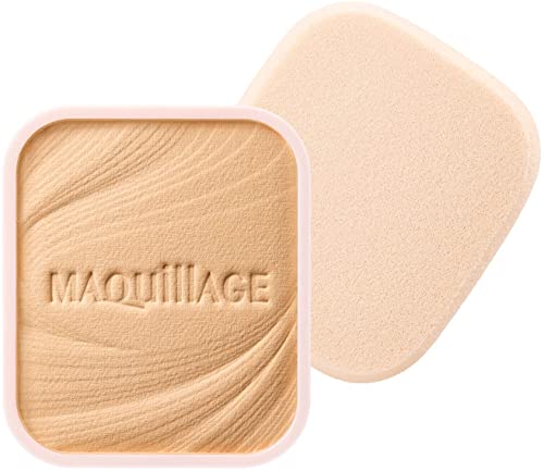 MAQuillAGE Dramatic Powdery EX (Refill) Foundation Unscented Ocher 10 Slightly Brighter 9.3g