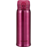 Captain Stag (CAPTAIN STAG) Water Bottle Direct Drinking Double Stainless Bottle Vacuum Double Structure Lightweight GL Light One Touch Personal Bottle 600ml