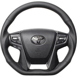 REAL Steering [30 Vellfire/30 Alphard] Premium Series D Shape Nappa All Leather S210-LPB-BK-VEL