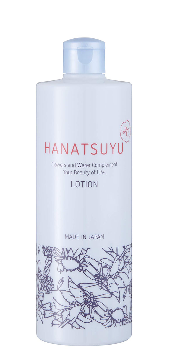 HANATSUYU Lotion Large Capacity 500mL [Uruoi Botanical Skin Care Series] Made in Japan Anti-dry and rough skin Ceramide Proteoglycan Collagen Toner