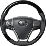 REAL (Real) Steering [Esquire/Voxy/Noah (80 series)] Premium Series Piano Black U60-PBW-BK-VXY