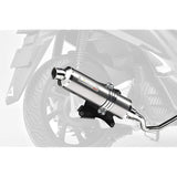 Moriwaki (MORIWAKI) Full exhaust muffler ZERO White titanium 18-20 PCX/PCX150/PCX HYBRID 01810-L21S1-00