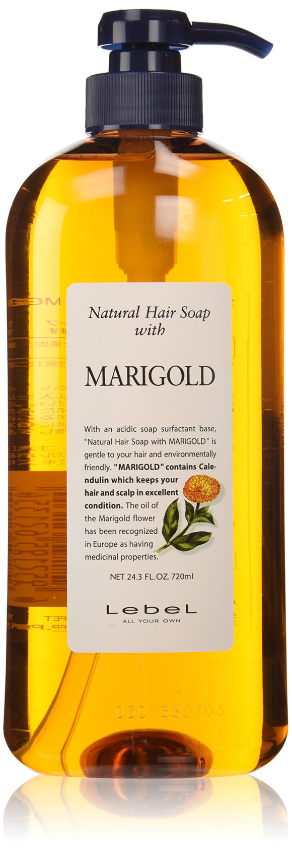 LebeL Natural Hair Soap MG (Marigold) 720ml