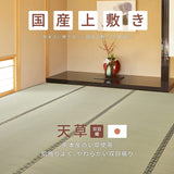 Hagiwara 159058680 Igusa Japanese Top Mat, Carpet, Green, Double Weave "Amakusa", Antibacterial, Odor Resistant, Approx. 138.7 x 138.7 inches (352 x 352 cm), Edoma 8 Tatami Mats