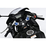 Over Racing Sports Riding Handle Kit (Handlebar, Handle Clamp, Up Spacer) Silver CBR400R [NC47] (13-16) 55-10-11