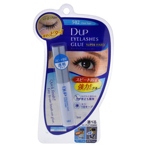 D-UP Eyelash Glue Super Hard 502N Transparent Type (False Eyelash Adhesive)