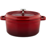 Takeda Corporation MSP-VP24RE Vapour Pot, Waterless Pot, 9.4 inches (24 cm), Red