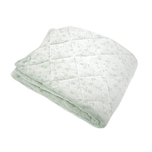 Bed Pad, Moisture Wicking, Heat Generating, Cotton Pile Double Green