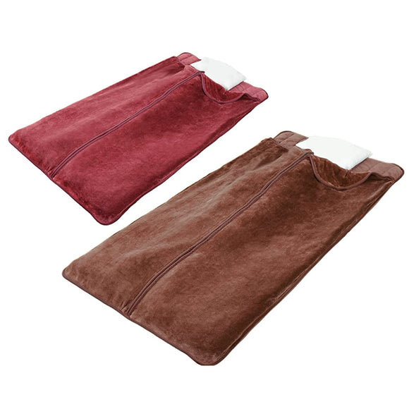 02624 Warm Sleeping Bag with Far Infrared Cotton and 2 Color Set