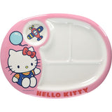 Daiwa (Two Japanese) melamine Children Lunch Dish Hello Kitty Pink