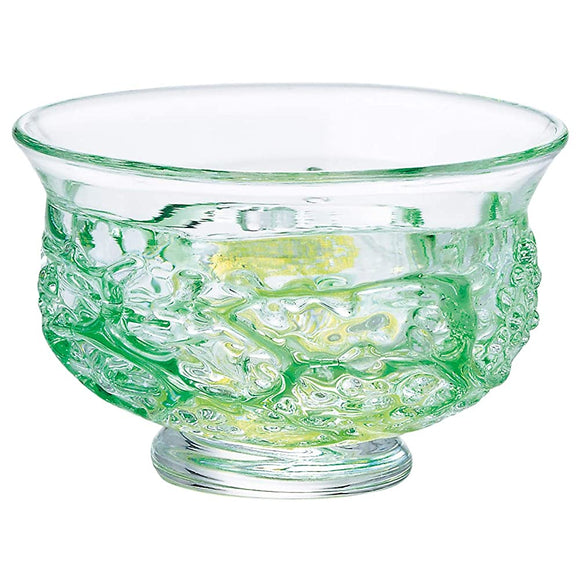 Aeria Tsugaru Vidro F-62200 Glass 12 Month Collection (Ochoko/Gguinomi/Cup/mini Glass), 5 (fresh green)