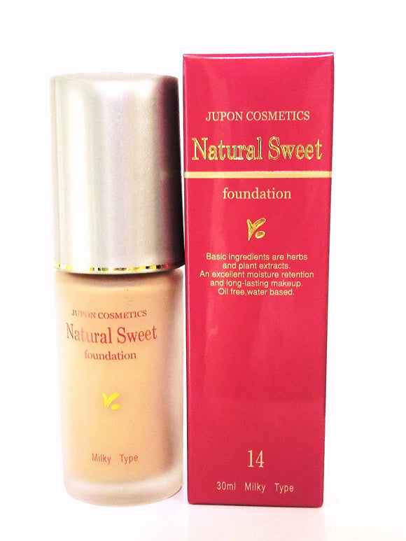 Natural sweet foundation mix type No. 14 (light brown)