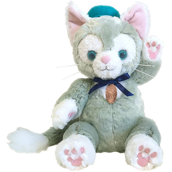 Gelatoni Plush Toy, Size S, Tokyo Disney Limited Edition Beauty Original Rustproof Souvenir Medal Charm Included