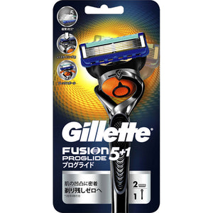 P&G Japan Gillette Fusion Proglide Flex Ball Manual Holder With 2 Replacement Blades
