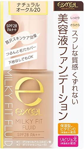 excel Milky Fit Fluid MF02 Natural Ocher 20