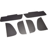 HASEPRO [Magical Carbon] Doorknob Guard Toyota Hiace Regius Ace 200 Series Black CDGT-5