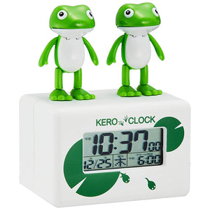 Rhythm 8RDA46RH03 Kero Clock 2 Alarm Clock, Digital Clock, White, 4.2 x 3.2 x 2.4 inches (106 x 82 x 60 mm)