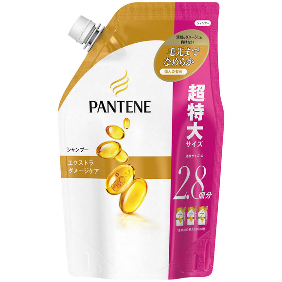 Pantene Shampoo Extra Damage Care Refill Extra Large 950mL