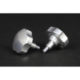 Special parts Takekawa side cover knob type 2 Silver Super Cub 50/50 Pro/110/110 Pro 09-11-0178