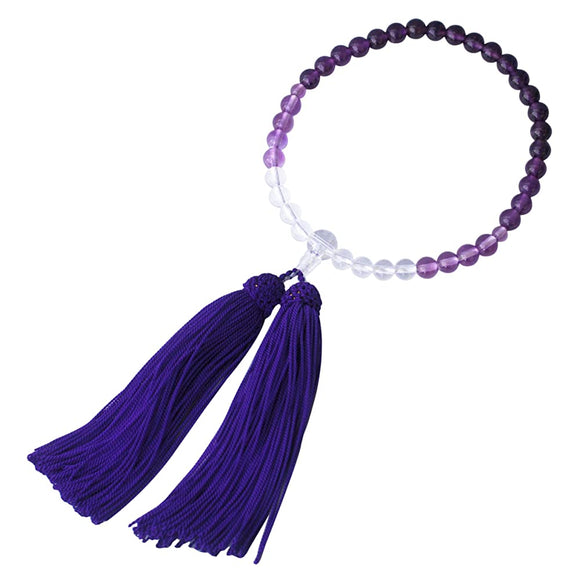 CHUGO Women's Prayer Beads 7mm Co-tailored Pure Silk Head