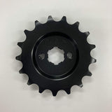 Sunstar Offset Front Sprocket Part Number 113 (420 SIZES/4.0 mm) Offset), For Models ape 50/100, Dax, Gorilla, Monkey etc, Model: Offset Front Sprocket