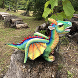 TigerTaleToys Dragon Plush Toy, Realistic 23.6 inches (60 cm), Pets, Large, Cool, Dinosaurs, Vibrant, Authentic Japanese Product