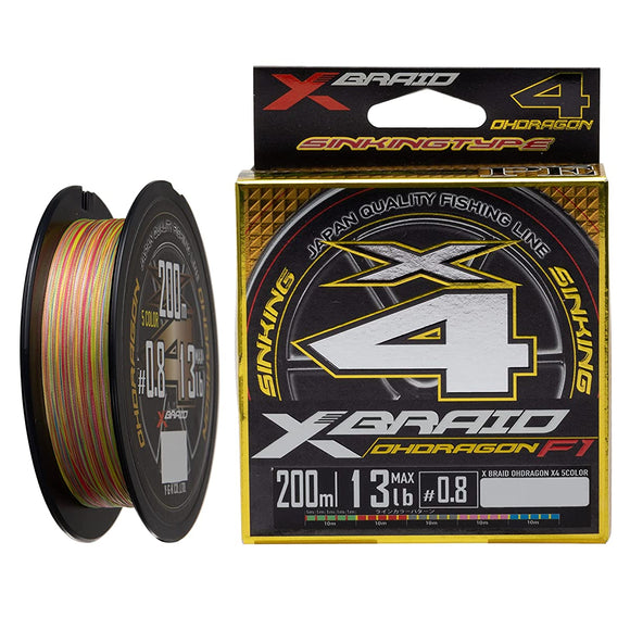 X-BRAID (X-BRAID) Audragon X4 5 Colored 200m