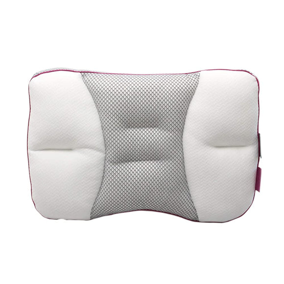 necorobi Easy Adjust Pillow, Soft, Pink