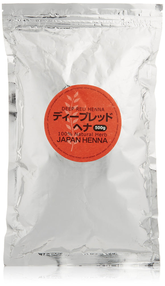 Japan Henna Deep Red Treatment 500g
