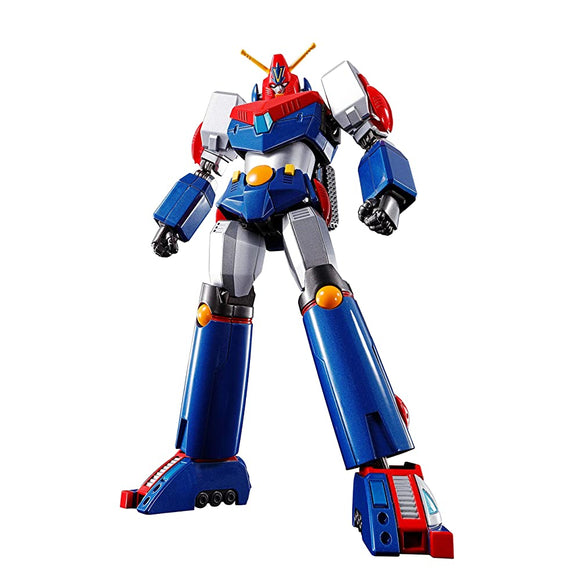 Soul of Chogokin GX-90 Super Electromagnetic Robot, Con Butler V F.A. Approx. 7.1 inches (180 mm), Diecast & ABS & PVC Pre-painted Action Figure