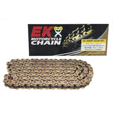 EK QX RING SEAL CHAIN 428SR-X2 GOLD 122L [SAND JOINT]