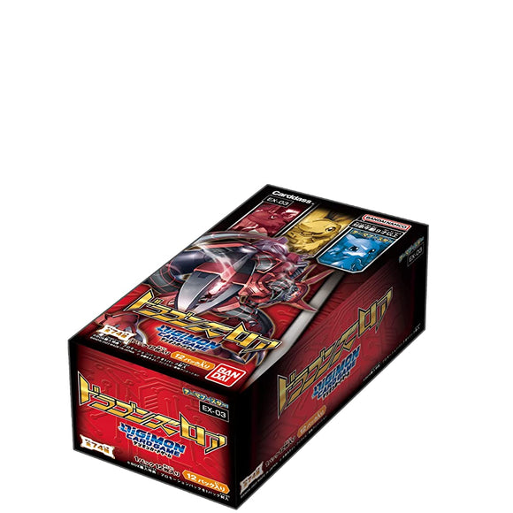 Bandai EX-03 Digimon Card Game Theme Booster Dragon's Lower (Box)