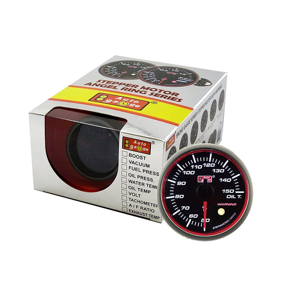 Auto Gauge (Autogauge) RSM60 OIL HEAT METER, Angel Ring Burakkufeisuito LED Warning Function with 60 Pie 60agot - RSM