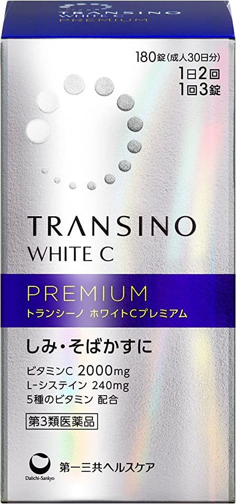 Transino White C Premium 180 tablets