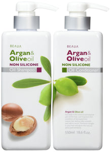 Viewer Argan & Olive Oil Shampoo + Conditioner Set 550ml