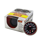 Autogauge RSM60 Water Thermometer, Angel Ring, Black Face White LED, Warning Function, 60 Pie, 60agwt-RSM