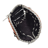 Mitt for softball and soft-type first baseman BSG-765F Navy x Orange