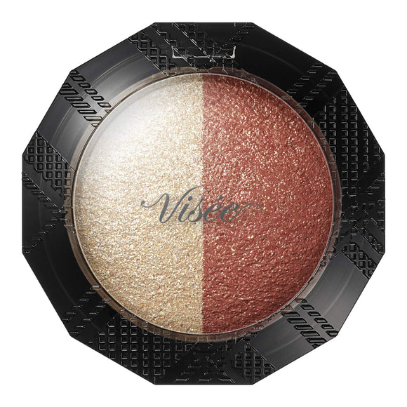 Visee Vissee Richet Double Veil Eyes Eyeshadow Unscented OR-3 Terracotta Gold 3.3g