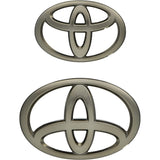 86 Late half Black Chrome Emblem 2 points set BKC