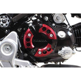SP TAKEGAWA 02-01-0266 R. Crankcase Protector, Red, Grom/Monkey 125/Super Cub C125/DUCKS 125