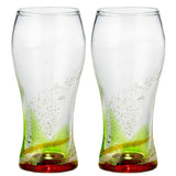 RGC Plumeria (Water) 8.5x8cm Flying Glass Set of 2