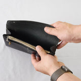 SEIWA Leather Kit MakeUx.URUKUST Long Wallet Black