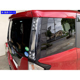 BRIGHTZ Roumy Custom M900A M910A Super mirror surface stainless steel black plated plated plastic pillar panel 2PC